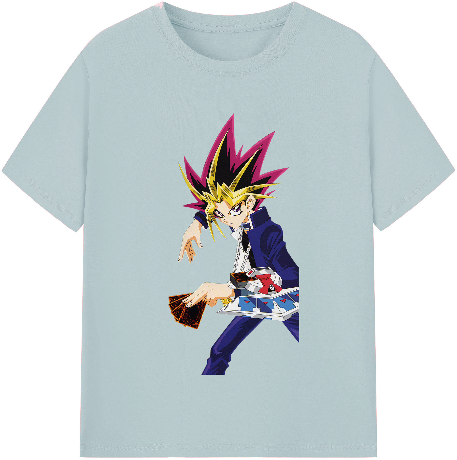 （画像用） 遊☆戯☆王 Yu-Gi-Oh! 綿100％半袖Tシャツ（フロントプリント）